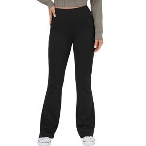 Halara High Waisted Back Pocket Flared Yoga Leggings
